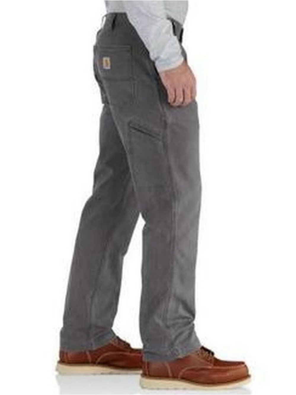 Carhartt Rugged Flex Relaxed Fit Canvas Work Pants Peat 31x32 BN2291
